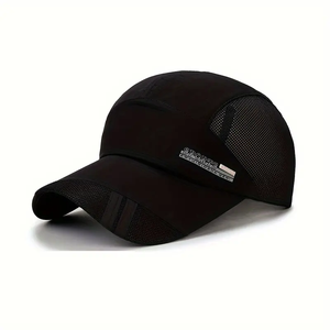 Gorra deportiva de 6 paneles original bordada, gorras deportivas Vintage negras, gorras con logotipo personalizado de alta calidad para hombre - Product Image 6