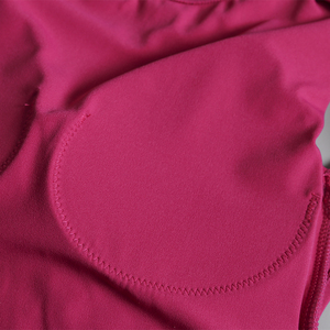 Femmes Yoga Sports Top à manches courtes avec coussin de poitrine Sexy Back Running Pilates Fitness Training Summer Activewear - Product Image 6