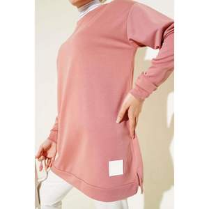 Tunique Emblème Imprimé Texte Poudre - Product Image 2