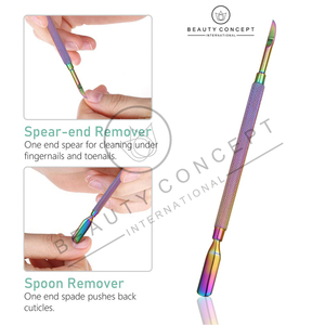 Instrumento Profesional para el Cuidado de Cutículas, Empujador y Limpiador de Precisión en Acero Resistente a la Oxidación para Manicura de Nivel Profesional - Product Image 2
