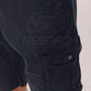 Nouveau Style Custom Made Hommes Cargo Shorts Couleur Unie Hommes Cargo Shorts À Vendre Made In Pakistan Hommes Cargo Shorts - Product Image 6