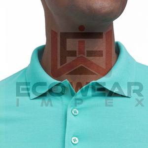 Alta calidad logotipo personalizado hecho en fábrica al por mayor de buena calidad todos los colores hombre polos su diseño de logotipo hombres polos mejores - Product Image 3