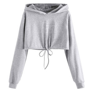 Sudaderas Cortas Lisas al por Mayor para Venta en Línea, Estilo Urbano, Sudaderas Cortas Personalizadas - Product Image 1