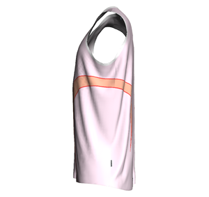 Camiseta de Baloncesto Sublimada Personalizada, Cuello en V, Sin Mangas, Absorbe la Humedad, Uniforme de Equipo Unisex para Adultos, Bloques de Color, Poliéster - Product Image 2