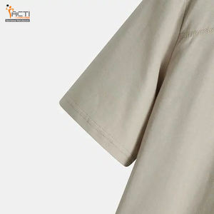 T-shirt pour hommes 100% coton col rond personnalisé OEM Logo personnalisé couleur Design T-shirt pour hommes vente en gros - Product Image 5