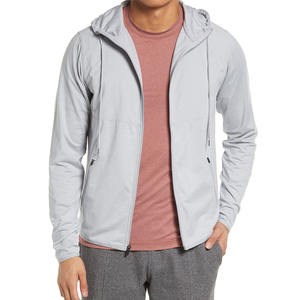 เสื้อฮู้ดสองชั้นของผู้ชายมีซิปปิดและมีกระเป๋าด้านในมีฮู้ดแฟชั่นสำหรับผู้ชายทรงเรียวทันสมัย - Product Image 6