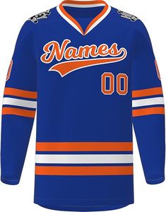 Uniforme de hockey sobre hielo de talla grande para adultos Diseño más popular con su propio logotipo - Product Image 3