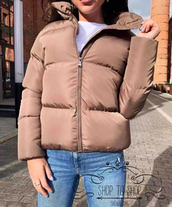 Chaqueta acolchada personalizada ligera para mujeres/niñas Chaqueta larga transpirable OEM bordada decorada con relleno de algodón al por mayor - Product Image 4