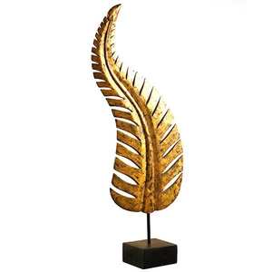 Accrocheur Unique Antler Designer plaqué or avec base en acrylique Sculpture de qualité supérieure pour les cadeaux lors d'occasions et d'événements - Product Image 2