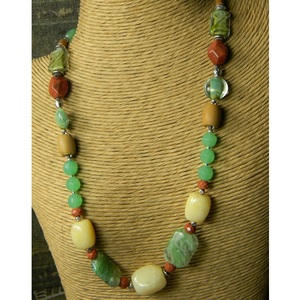 Collar Grueso de Cuentas de Resina Hechas a Mano para Mujer, Joyería de Moda, Especial de Navidad - Product Image 4