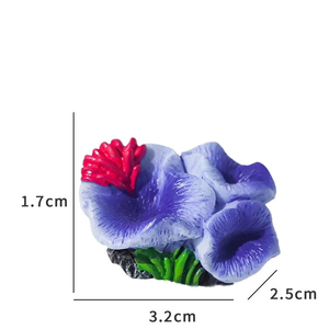 Mignon Mini PVC Corail Aquarium Décoration Fish Tank Paysage Accessoires Type 6 Minuscule Mer Corail - Product Image 5