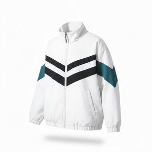 Wholesale New Designer Polyester/Nylon Windbreakers Jacket Stand Reversible Custom High Quality Waterproof Plus Size Winter - Product Image 4