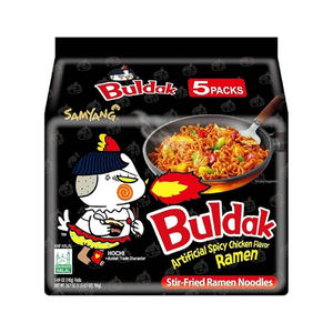 Experience Original Hot Chicken Flavor <b>Ramen</b> <b>Spicy</b> Instant <b>Noodles</b> with Bold Fiery Sauce and Rich Savory Chicken Taste Explosion - Product Image 5