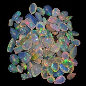 Qualité AA Opale Welo éthiopienne Pierres précieuses à facettes en vrac Naturel Bonne coupe Forme mixte Jeu de couleurs 1-3 Carat Grossiste direct - Product Image 3