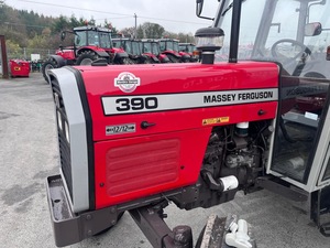 รถแทรกเตอร์ฟาร์มขนาดใหญ่ยอดนิยม Massey Ferguson 390 กำลัง 90 แรงม้า ขับเคลื่อน 4 ล้อ พร้อมห้องโดยสารแบบปิด รถแทรกเตอร์อเนกประสงค์ทางการเกษตร - Product Image 6
