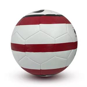 Flowmax Soccer English Match Football Bâton chaud sans couture et logo personnalisable fabriqué Ballons de football haut de gamme - Product Image 2