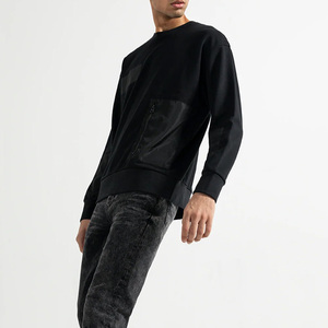 Round Collar <b>Men's</b> Sweatshirt Custom Made Sweatshirts Printing Fleece <b>Pullover</b> <b>Men</b> Sweatshirts 2023 - Product Image 5