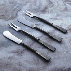 Ensemble de couverts de luxe en acier inoxydable avec manche forgé à la main pour la maison, les mariages, la restauration, la vaisselle, ensemble de 5 pièces - Product Image 3