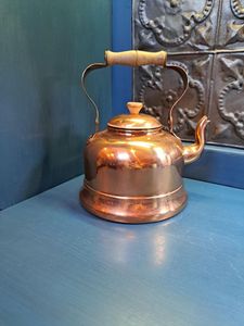 copper tea <b>pot</b> for sell in very low price hand made India 100% pure copper tea <b>coffee</b> use for home restaurant - Product Image 5