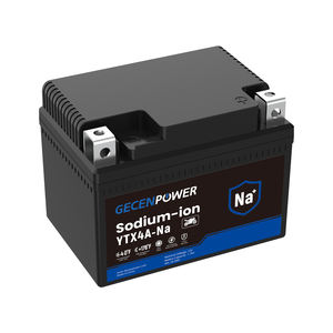 بطارية دراجة نارية حمضية رصاصية عالية الأداء 12 فولت 4 أمبير ساعة YTX4A 1.7 أمبير ساعة أيونات الصوديوم مع غلاف IP67 خصم بالجملة - Product Image 1