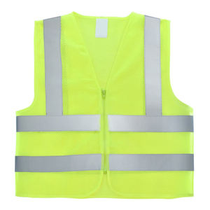 Chaleco de Seguridad Reflectante Transpirable de Alta Visibilidad, Precio al por Mayor, 100% Poliéster, Personalizable - Product Image 5