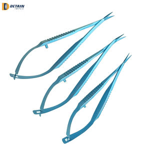Prix de gros TC Castroviejo Micro porte-aiguille 7 "manche droit rond en acier inoxydable Kit de suture Instrument médical - Product Image 5
