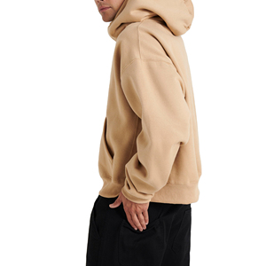 เสื้อฮู้ดดี้แบบสวมหัวสั่งทำคุณภาพสูงระดับพรีเมียม ผ้าหนา 100% ผ้าฝ้าย สำหรับฤดูหนาว เป็นมิตรกับสิ่งแวดล้อม ระบายอากาศได้ดี ทรงหลวมไหล่ตก - Product Image 3