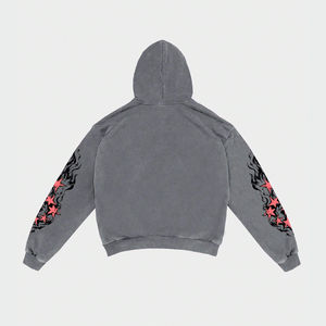 Sudadera con capucha personalizada para hombre, sudaderas con capucha a medida para equipos universitarios DTG DTF, bordado por sublimación, acento de diamantes de imitación, envío mundial seguro - Product Image 2