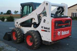 Ventas directas de fábrica 2017 BOBCAAT S750 Maquinaria de construcción usada Cargador de ruedas de ingeniería Cargador de dirección deslizante - Product Image 2