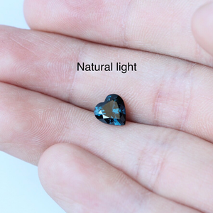 เครื่องประดับอัญมณีอัญมณีอัญมณีอัญมณีสีฟ้าพลอยทัวร์มาลีนตัดสีครามแบบหลวมผลิตจากโรงงานผลิตสังเคราะห์ขนาด7มม. ถึง20มม. - Product Image 4