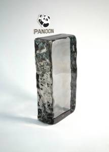 Ladrillos de cristal de colores rectangulares modelo GB01 patrón transparente para paredes de baño o mamparas de ducha - Product Image 5