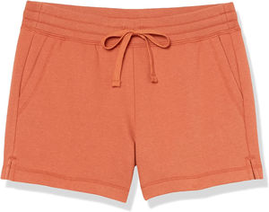 Promoción Pantalones cortos de mezclilla elásticos de cintura alta para mujer Pantalones cortos de pierna ancha ajustados de verano con abertura lateral COLOR sólido PARA MUJER - Product Image 1