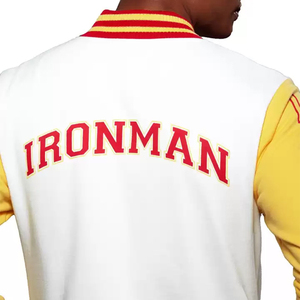 Custom Logo Wool Chenille Embroidery Varsity Letterman <b>Jackets</b> <b>Men</b> Vintage Blank <b>Long</b> Sleeve Varsity <b>Jacket</b> - Product Image 2