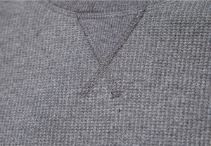 เสื้อสเวตเตอร์คอตตอนสีทึบสำหรับผู้ชายแห้งเร็วพิมพ์ลายสำหรับกีฬากลางแจ้ง100% - Product Image 2