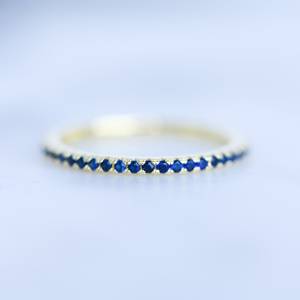 Ajuste de anillo de piedras preciosas de plata de zafiro de última llegada de alta calidad como los mejores accesorios de joyería para mujeres - Product Image 4