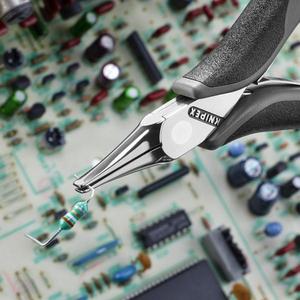 Alicates Electrónicos Knipex con Cabeza ESD, Mangos Pulidos a Espejo y Agarres Multicomponentes - Product Image 2