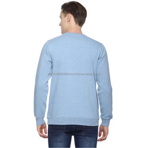 สเวตเชิ้ตคอลูกเรือผ้าฝ้ายผสมเฟรนช์เทอร์รี่ทรงหลวมสำหรับผู้หญิงเสื้อกันหนาวผ้าฝ้ายออกแบบโลโก้ได้ตามต้องการ - Product Image 2