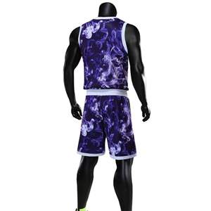 Uniforme de Baloncesto Sublimado Personalizado y Transpirable, Ideal para Entrenamientos de Equipo, Partidos y Ligas Escolares - Product Image 5