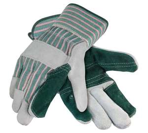 Gants de sécurité pour le soudage industriel en cuir de vache, design personnalisé, avec protection contre les éclaboussures de métal fondu et doublure en Kevlar - Product Image 1