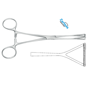 Pince à tissus Duval en acier inoxydable de haute qualité large 23cm / 9 "Fabricant d'instruments chirurgicaux - Product Image 6