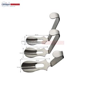 Abrebocas Quirúrgico Dental Manual Ajustable Dingman con Palas para Lengua y Retractores de Mejillas para Instrumentación de Cirugía Oral - Product Image 2