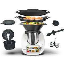 Robot culinaire électrique portable Vorwerk Thermomix TM6, fonctions de broyage, de mélange, de découpe et de pétrissage de la pâte. - Product Image 4