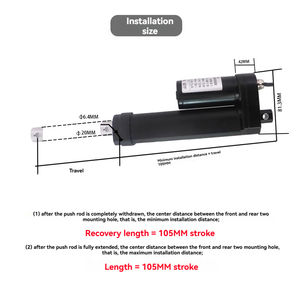 IP68 1200N Wasserdichter Linear antrieb | Tauchboot mit Rückkopplung potentiometer | Präzisions-Positions steuerung - Product Image 6