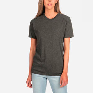 T-shirt à manches courtes en coton peigné pour homme, haut de gamme, col rond, Next Level Apparel - Product Image 1