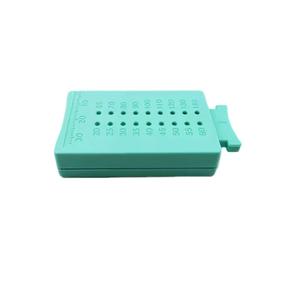 Jauge de points de percha <span class=keywords><strong>pour</strong></span> canal radiculaire dentaire, règle de mesure endodontique - Product Image 3