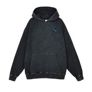 Sweats à capuche délavés à l'acide pour hommes New Fashionable Street Wear Men Confortable Breathable No Strings Hot Selling Custom Acid Wash Hoodies - Product Image 2