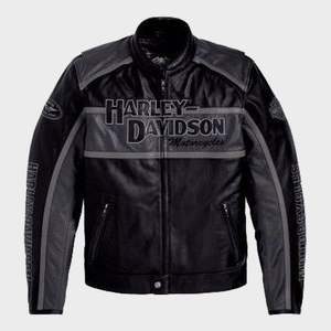 Harley Davidson Classic Cruiser-Chaqueta de cuero para hombre - Product Image 1
