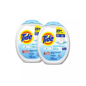Lessive en capsules Tide, élimination des taches, blanchiment doux et sans chlore, adoucissant, 35 unités - Product Image 6