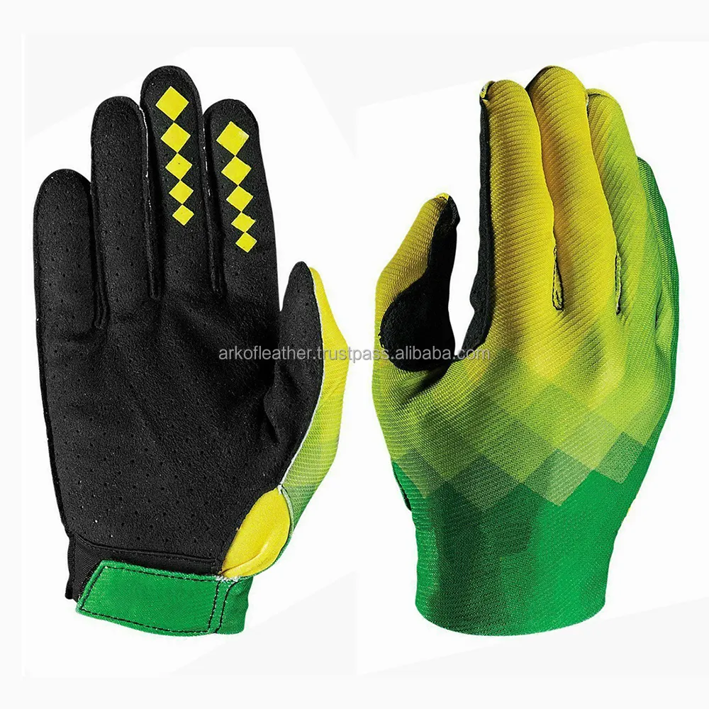Racing Gloves Manufacturer Motorbike Motocross Riding Gloves Breathable Full Finger Racing Motocross Gloves