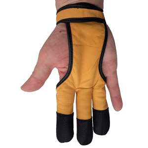 Meilleurs gants de tir à l'arc en cuir Protecteur de doigt Arrow Bow Tir à l'arc Équipement de protection Accessoires Gants - Product Image 5